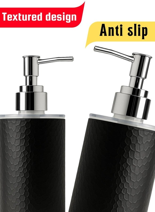 Emoh Roced Refillable Liquid Soap Dispenser 250ml | Unbreakable Plastic Handwash Bottle with Pump for Bathroom, Kitchen, Sink, Wash Basin | Reusable Lotion, Shampoo & Sanitizer Dispenser (Pack of 2) - Image 5